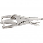9" Locking pliers, double, point fixation // Denzel
