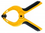 Spring clamp, bi-material handle,enforced spring,1-5/8"/42mm // Denzel