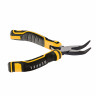 5" Mini bent-nose pliers, auto-unclamping // Denzel