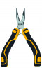 5" Mini long-nose pliers, straight, auto-unclamping // Denzel