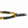 6" High-Leverage Longnose Pliers, reinforced system // Denzel
