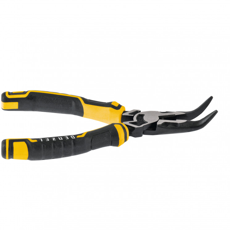 6" High-Leverage bent-nose Pliers // Denzel