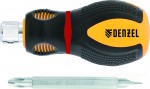 Combination Screwdriver, SL3/16"-PH2 х 1 1/2", bi-material handle // Denzel