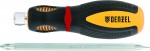 Combination Screwdriver, SL3/16"-PH2, bi-material handle // Denzel