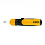 Pop-up ratchet screwdriver, 12 pcs. // Denzel