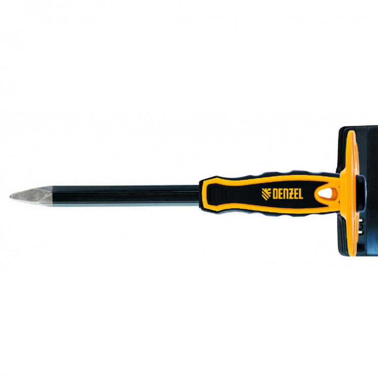 Core chisel with guard, 12" // Denzel
