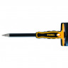 Core chisel with guard, 12" // Denzel