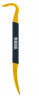 Claw bar, rubber grip, 12"x 7/8"x 1/2" // Denzel