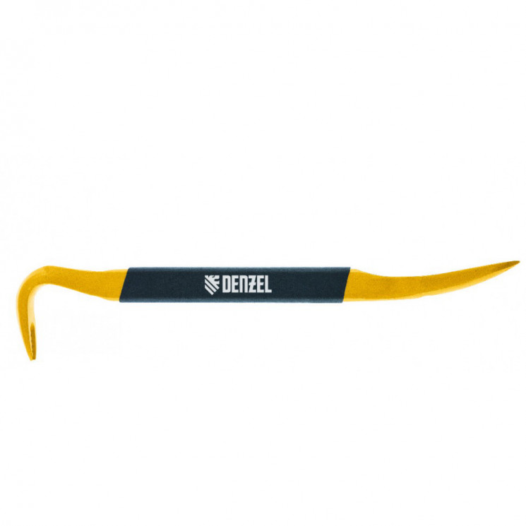 Claw bar, rubber grip, 12"x 7/8"x 1/2" // Denzel