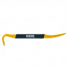 Claw bar, rubber grip, 12"x 7/8"x 1/2" // Denzel