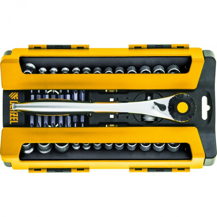38 pc. Combination Socket Set 1/2" // Denzel